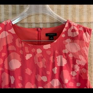 Ann Taylor Size 8 Floral Pattern Dress